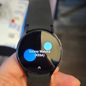 Samsung Black Smartwatch Sleek Design Advanced Features